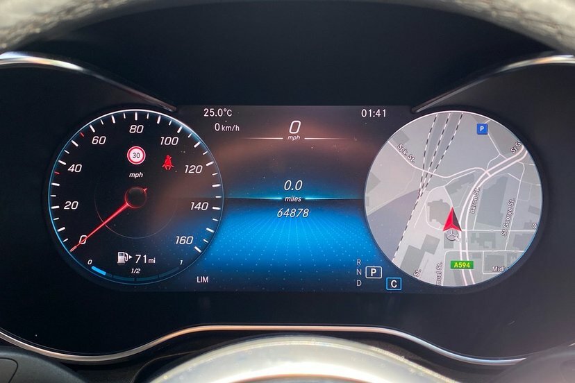 Mercedes-Benz GLC Class 2.0 Glc300d Amg Line Premium Coupe G- BD69AVT Blue #6