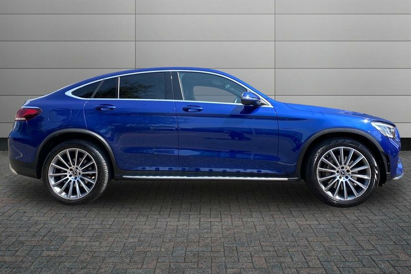 Mercedes-Benz GLC Class 2.0 Glc300d Amg Line Premium Coupe G- BD69AVT Blue #3