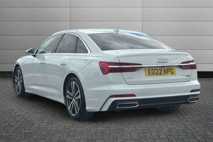 Audi A6 Saloon 2.0 Tfsi 45 S Line Saloon S Tronic Quat White #5