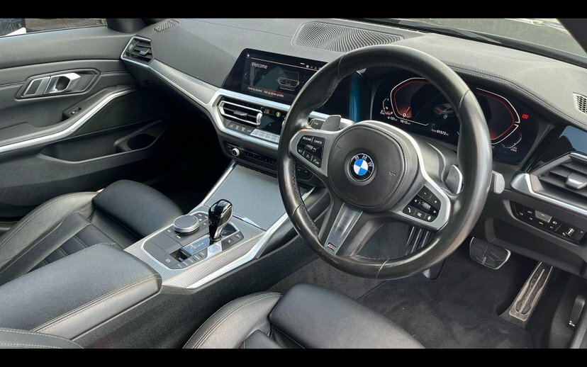 BMW 3 Series M340d Xdrive Saloon YG71WHW Grey #6