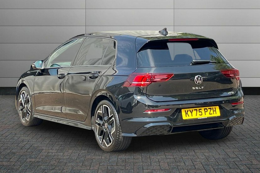 Volkswagen Golf 1.5 Etsi Mhev R-line Hatchback Hybrid D KY75PZH Black #3