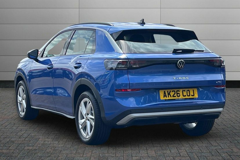 Volkswagen T-Roc 1.5 Etsi Mhev Life Suv Hybrid Dsg 116 Blue #3