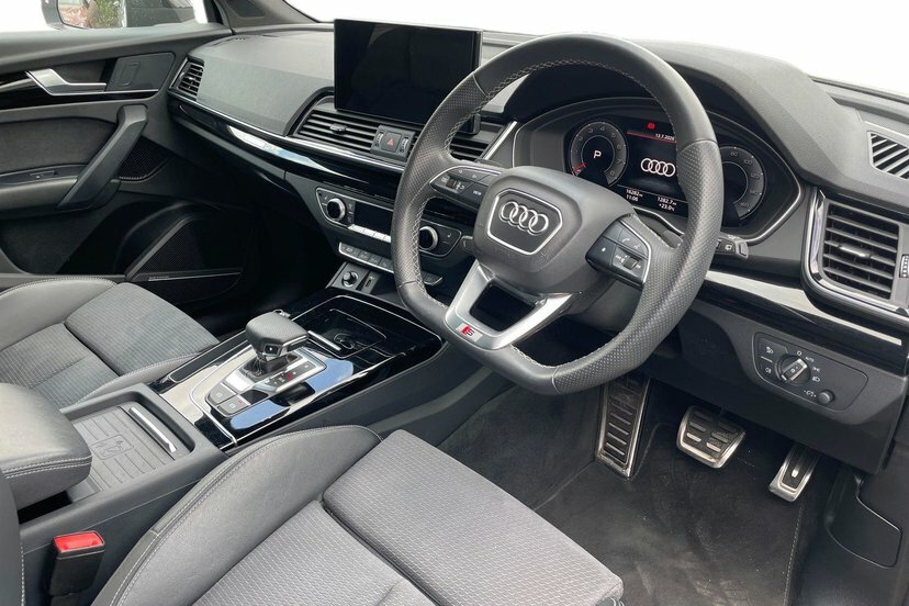 Audi Q5 2.0 Tfsi 45 Black Edition Suv S Tronic KN74XYT White #6