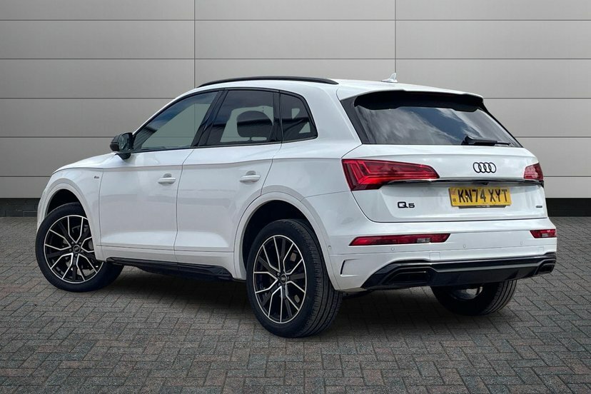 Audi Q5 2.0 Tfsi 45 Black Edition Suv S Tronic KN74XYT White #3