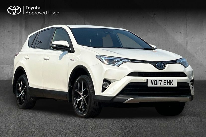 Toyota Rav 4 2.5 Vvt-h Icon Suv Hybrid Cvt 4Wd Safe White