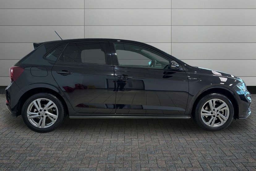 Volkswagen Polo 1.0 Tsi R-line Hatchback Dsg 110 Ps KV24FKT Black #4