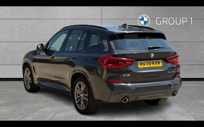 BMW X3 2.0 20D Mht M Sport Suv Hybrid Xdr Grey #2