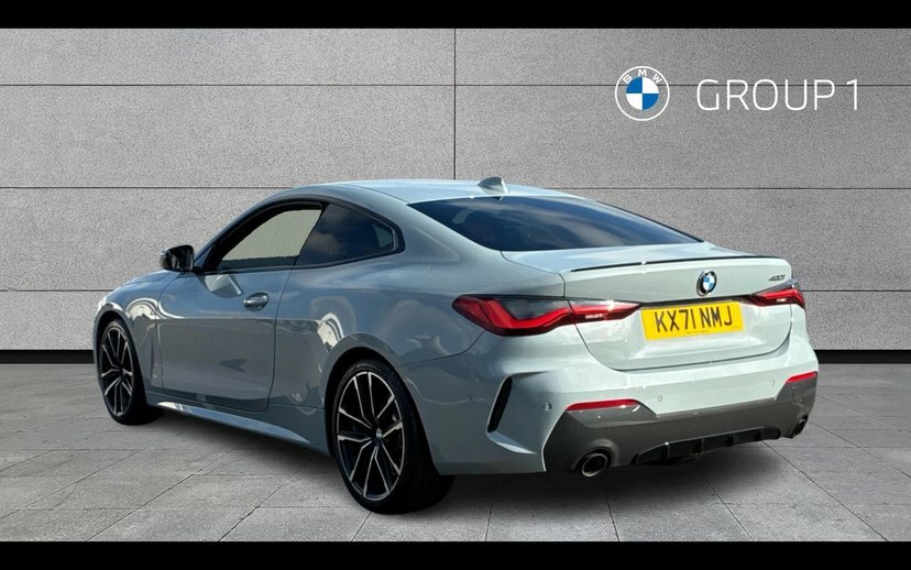 BMW 4 Series Gran Coupe 420I M Sport Coupe KX71NMJ Grey #2