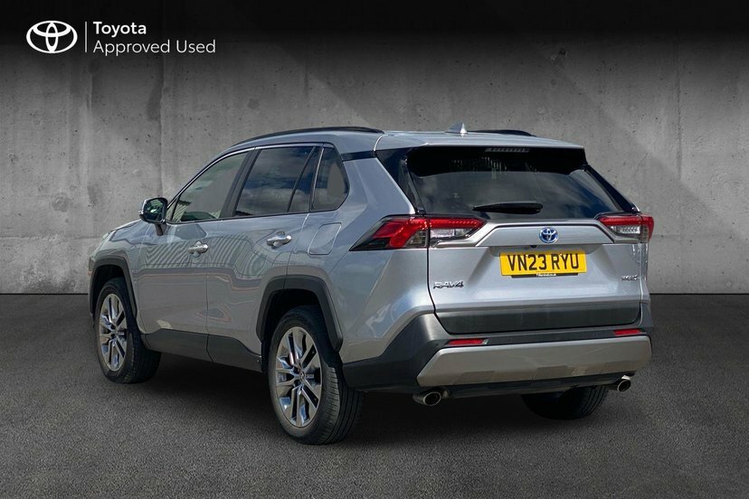 Toyota Rav 4 2.5 Vvt-h Gpf Excel Suv Hybrid Cvt 218 Silver #4