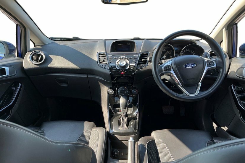 Ford Fiesta 1.0T Ecoboost Titanium X Hatchback Powe SJ15BNL Blue #6