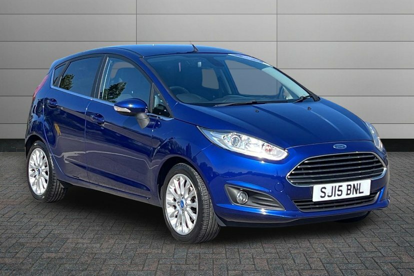 Ford Fiesta 1.0T Ecoboost Titanium X Hatchback Powe Blue