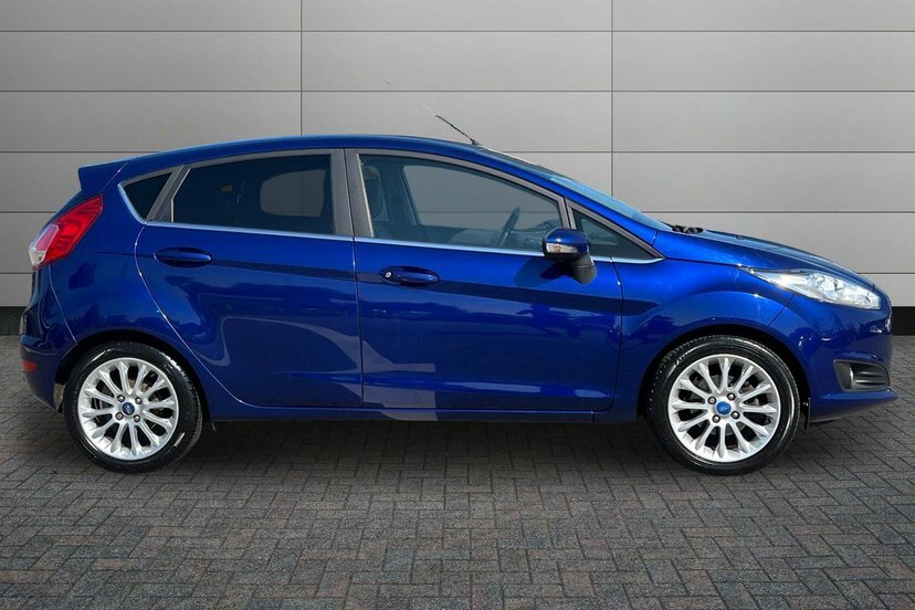 Ford Fiesta 1.0T Ecoboost Titanium X Hatchback Powe SJ15BNL Blue #4