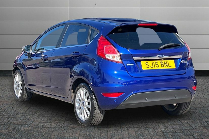 Ford Fiesta 1.0T Ecoboost Titanium X Hatchback Powe SJ15BNL Blue #3