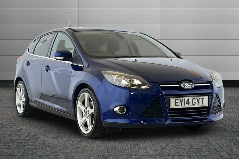 Ford Focus 1.6 Titanium Navigator Powershift Euro 5 Blue