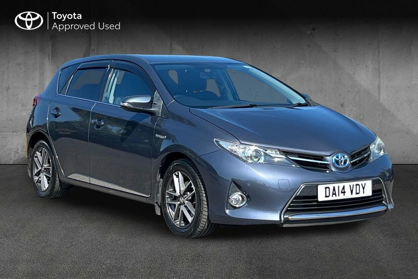 Toyota Auris 1.8 Vvt-h Icon Plus Hatchback Hybrid Cv Blue