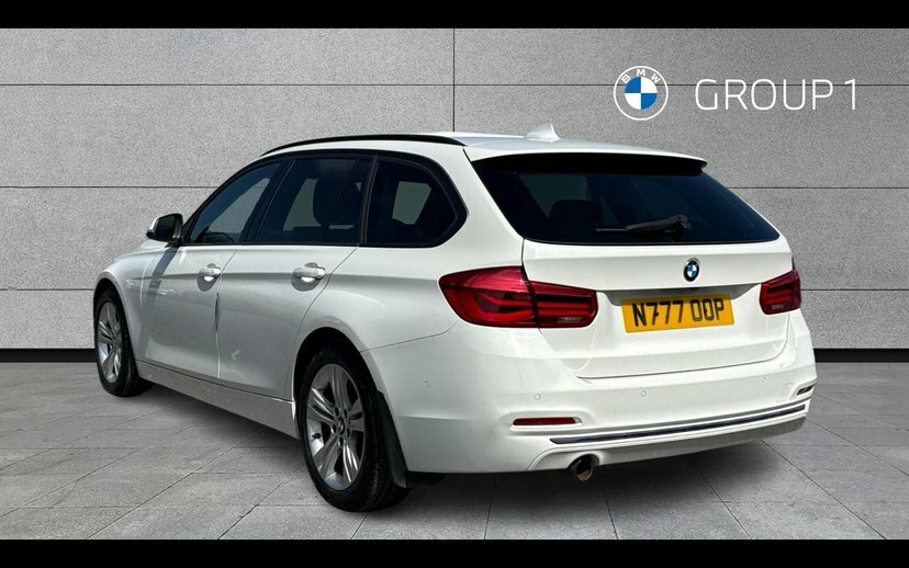BMW 3 Series 316D Sport Touring N777OOP White #2