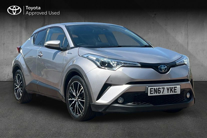Toyota C-Hr 1.8 Vvt-h Excel Suv Hybrid Cvt 122 Ps Silver