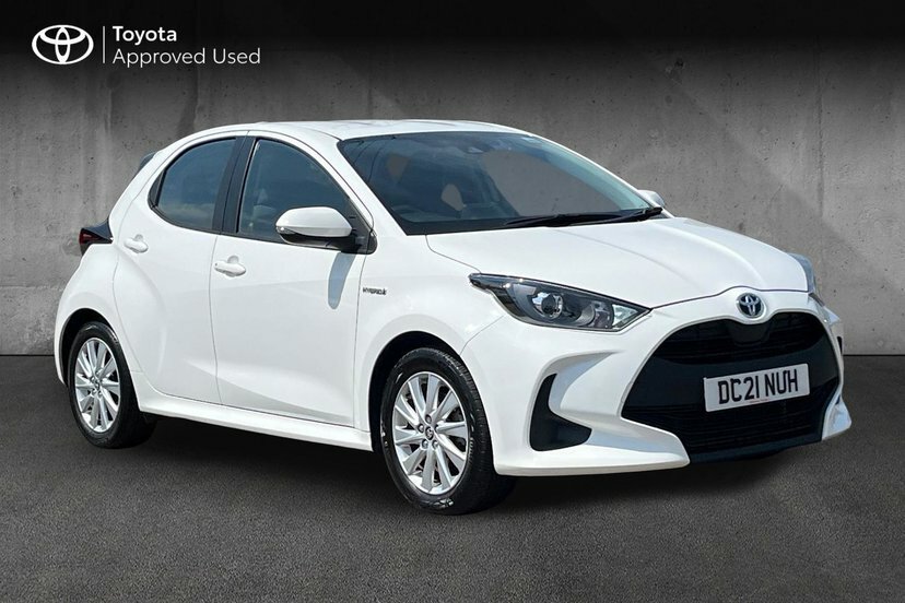Toyota Yaris 1.5 Vvt-h Icon Hatchback Hybrid E-cvt White