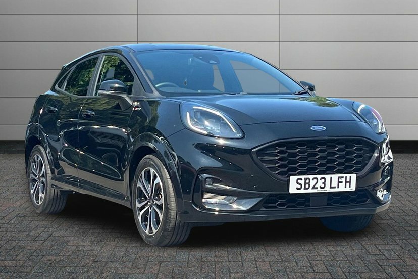 Ford Puma 1.0T Ecoboost Mhev St-line Suv Hybrid M Black