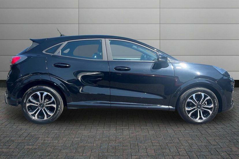 Ford Puma 1.0T Ecoboost Mhev St-line Suv Hybrid M SB23LFH Black #4