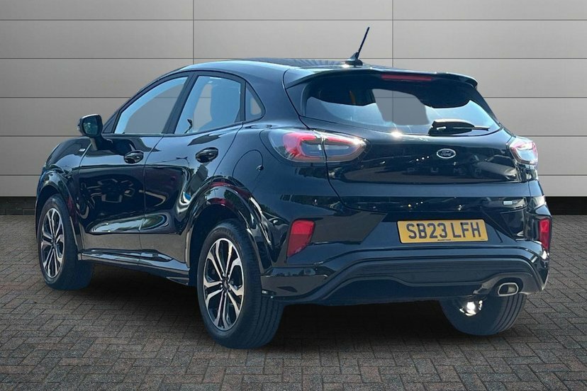 Ford Puma 1.0T Ecoboost Mhev St-line Suv Hybrid M SB23LFH Black #3