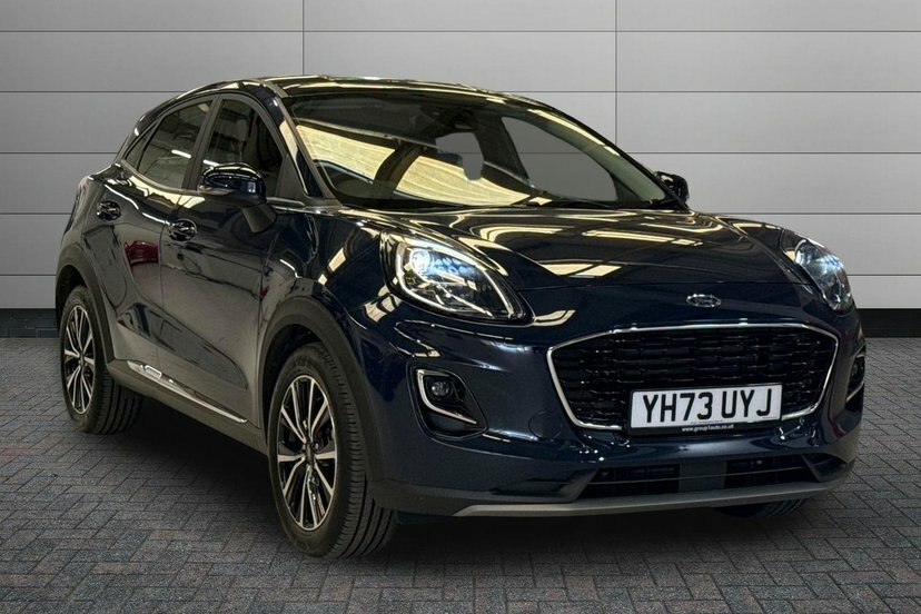 Ford Puma 1.0T Ecoboost Mhev Titanium Suv Hybrid Blue