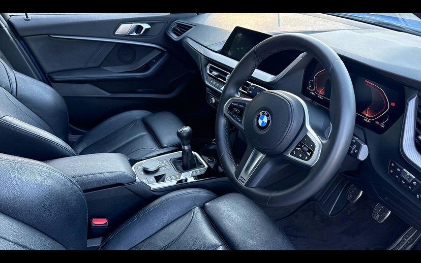 BMW 1 Series 118I M Sport GV21ONM Blue #6