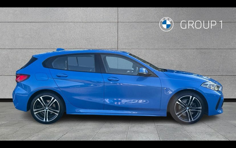 BMW 1 Series 118I M Sport GV21ONM Blue #3