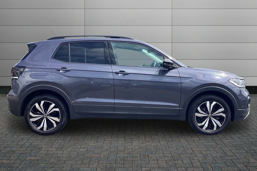 Volkswagen T-Cross 1.0 Tsi Black Edition Suv Dsg 110 Ps DF73SDV Grey #4