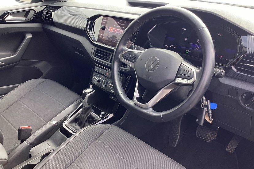Volkswagen T-Cross 1.0 Tsi Black Edition Suv Dsg 110 Ps DF73SDV Grey #6