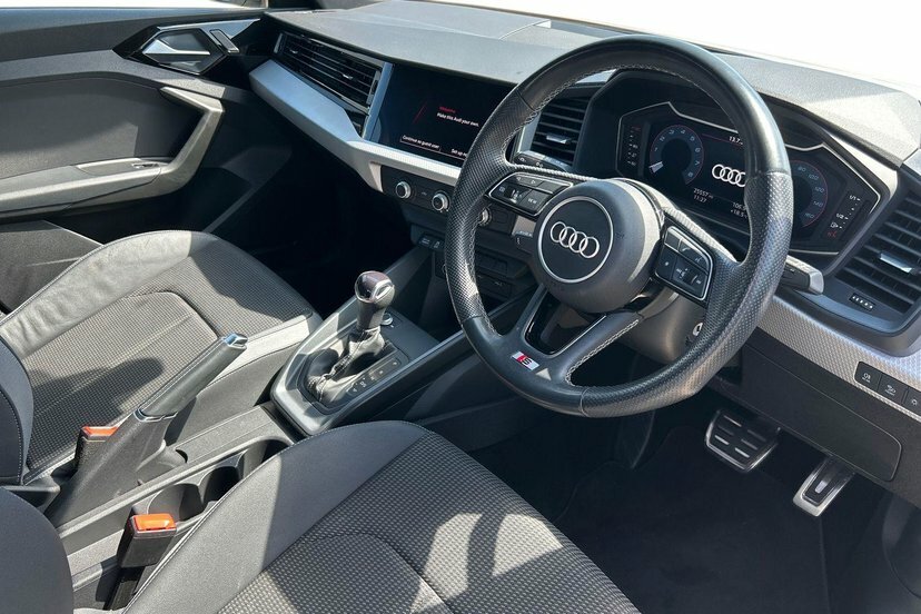 Audi A1 1.0 Tfsi 30 S Line Sportback S Tronic White #6