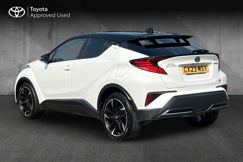 Toyota C-Hr 1.8 Vvt-h Gr Sport Suv Hybrid Cvt 122 White #3