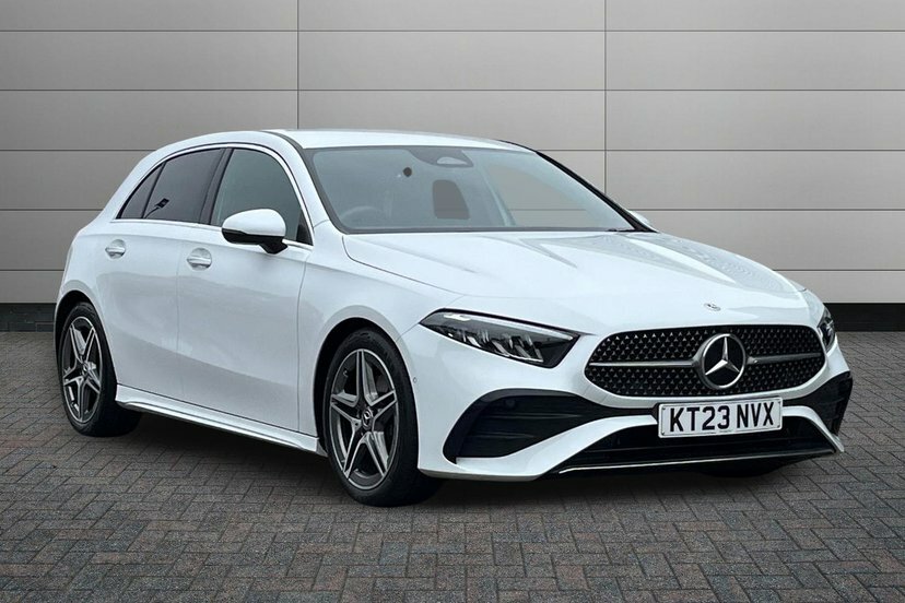 Mercedes-Benz A Class 1.3 A200h Mhev Amg Line Executive Hatchback White