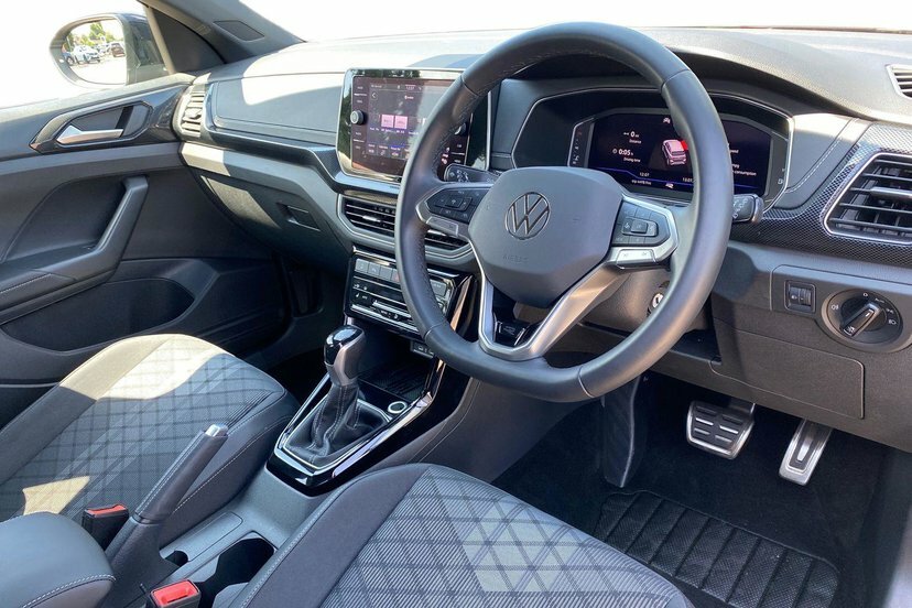 Volkswagen T-Cross 1.0 Tsi R-line Suv Dsg 115 Ps KS75HPF Black #6
