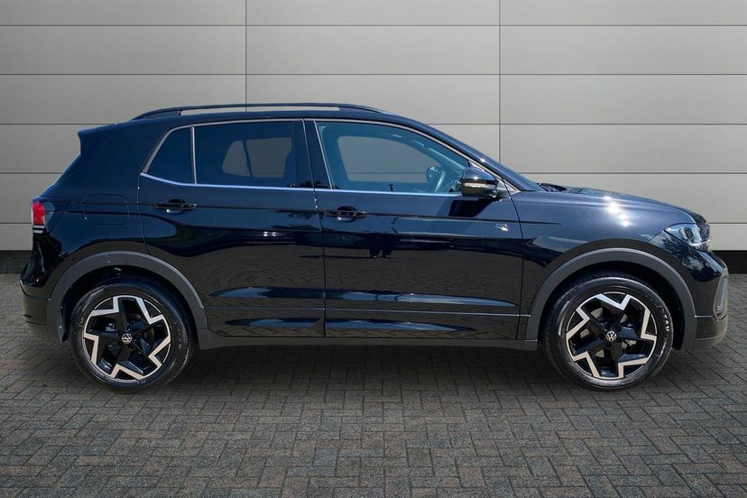 Volkswagen T-Cross 1.0 Tsi R-line Suv Dsg 115 Ps KS75HPF Black #4