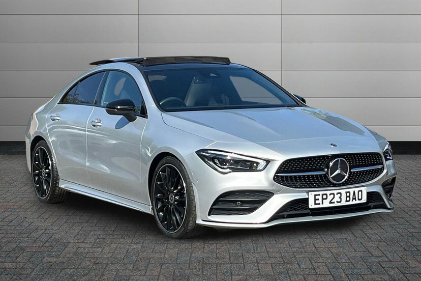 Mercedes-Benz CLA Class 1.3 Cla180 Amg Line Night Edition Premium Plus C Silver