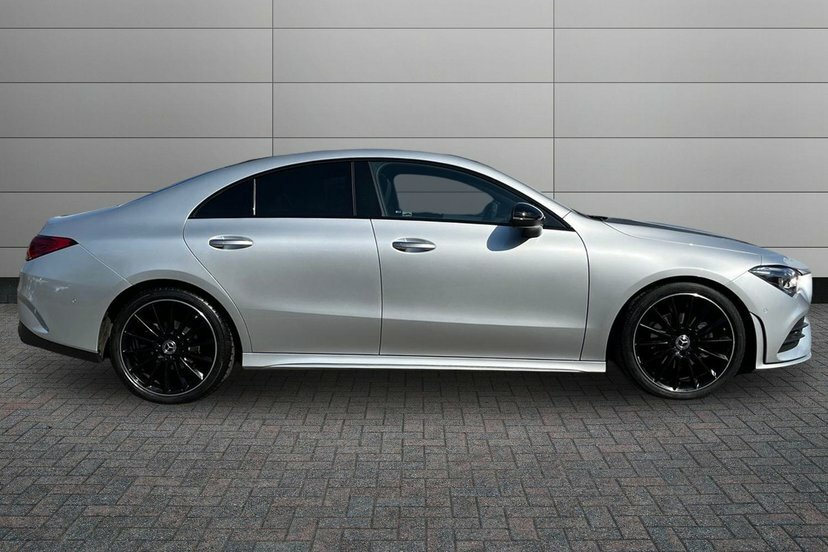 Mercedes-Benz CLA Class Cla180 Amg Line Night Edition Premium Plus Coupe EP23BAO Silver #3