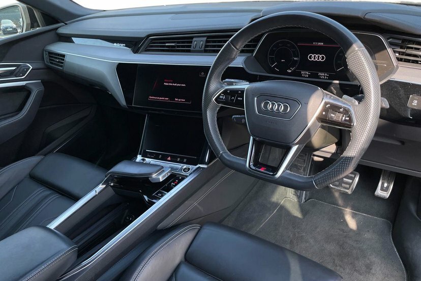 Audi Q8 e tron 50 Black Edition Sportback Quatt Grey #6