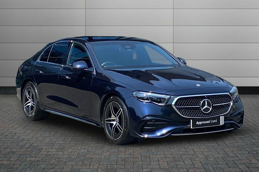 Mercedes-Benz E Class E200h Mhev Amg Line Premium KN25LHL Blue