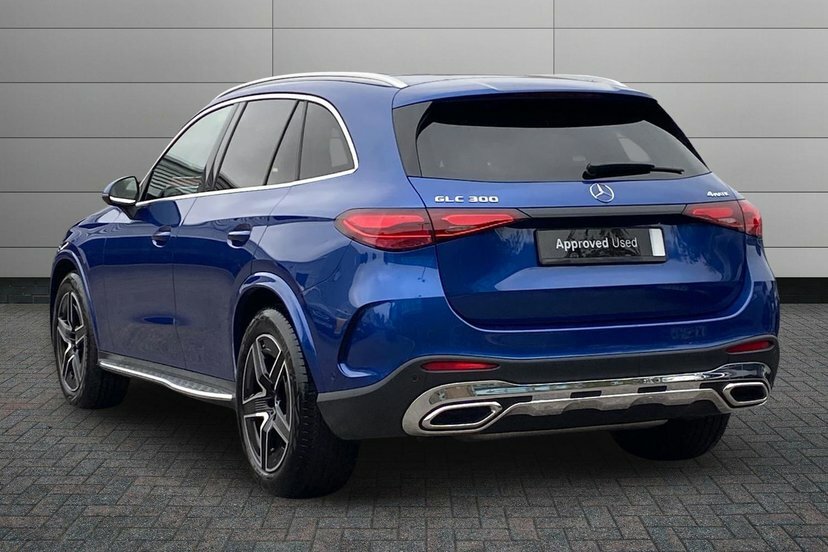 Mercedes-Benz GLC Class Glc300h Mhev Amg Line Suv Hybrid Blue #2