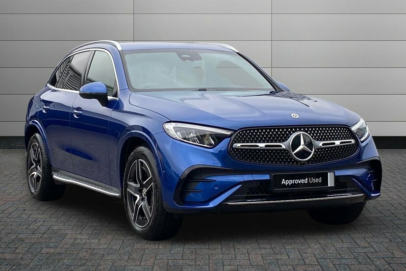 Mercedes-Benz GLC Class Glc300h Mhev Amg Line Suv Hybrid Blue