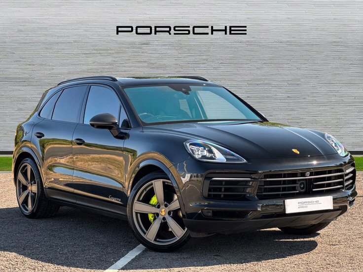 Porsche Cayenne 3.0 V6 E-hybrid 17.9Kwh Platinum Edition Suv P Black
