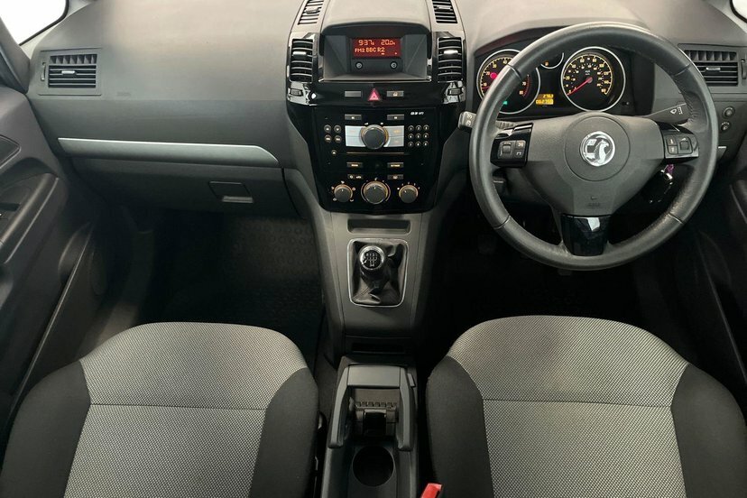 Vauxhall Zafira 1.8 16V Exclusiv Mpv Euro 5 120 Silver #6