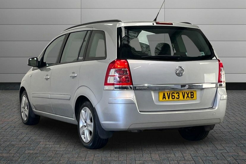 Vauxhall Zafira 1.8 16V Exclusiv Mpv Euro 5 120 Silver #3
