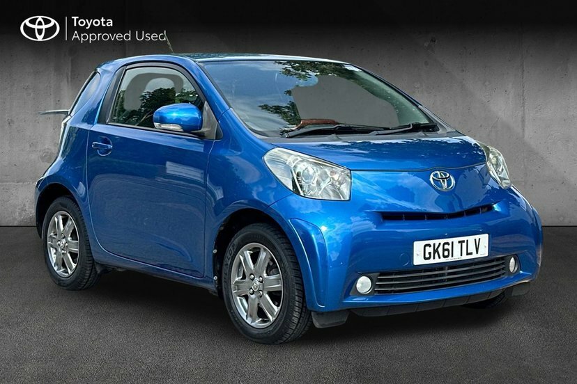Toyota IQ 1.0 Vvt-i 2 Hatchback Euro 5 68 Blue