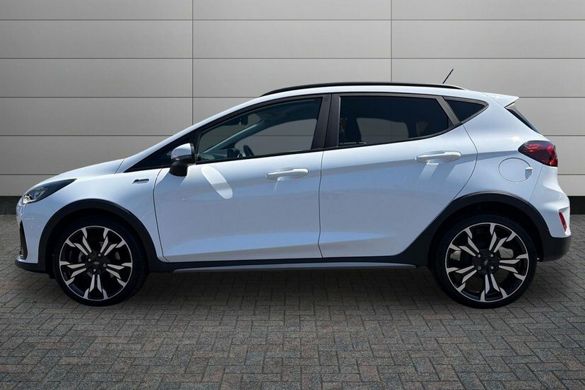 Ford Fiesta 1.0T Ecoboost Mhev Active X Edition Hatchback White #4
