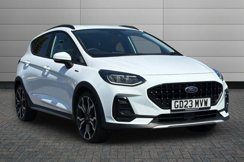Ford Fiesta 1.0T Ecoboost Mhev Active X Edition Hatchback White