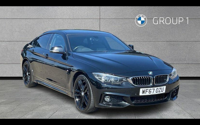 BMW 4 Series Gran Coupe 420D Xdrive M Sport Gran Coupe Black