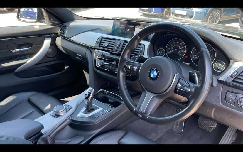 BMW 4 Series Gran Coupe 420D Xdrive M Sport Gran Coupe Black #6