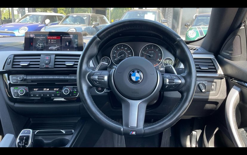 BMW 4 Series Gran Coupe 420D Xdrive M Sport Gran Coupe Black #5
